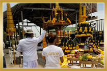 งานตั้งศาลพระพรหม บ.บางกอก ทราโฟ จ.สมุทปราการ
