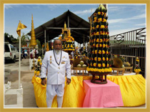 งานตั้งศาลพระพรหม บ.บางกอก ทราโฟ จ.สมุทปราการ