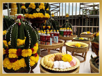 งานตั้งศาลพระพรหม บ.บางกอก ทราโฟ จ.สมุทปราการ