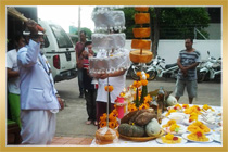 งานตั้งศาลพระภูมิบ้าน สท.คลองลัดหลวง จังหวัดสมุทรปราการ