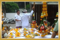 งานตั้งศาลพระภูมิบ้าน สท.คลองลัดหลวง จังหวัดสมุทรปราการ