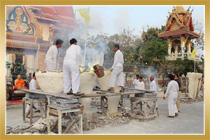 งานบวงสรวง - เททองหล่อพระ - วัดบางปิ้ง