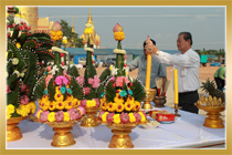 งานพิธีรวงสรวงยกพระประดิษฐ์ฐาน ณ เศียรพระพิฆเณศ วัดโพรงอากาศ จ.ฉะเชิงเทรา