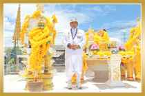 ตั้งศาลพระพรหม บริษัท  สวอลิตี้ไพพ์ แอนด์ สตีล แมนูแฟคเจอริ่ง จำกัด